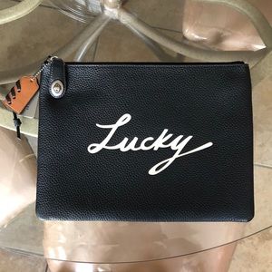Coach Large "Lucky" Folio Clutch
